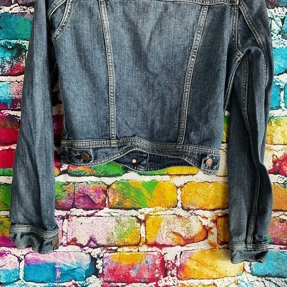American Eagle Outfitters Woman’s Small Denim Jean Jacket 100% Cotton